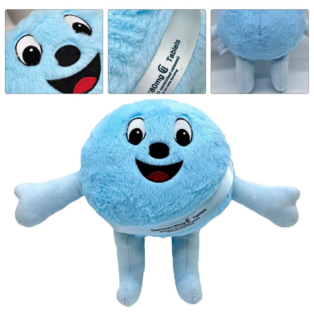 oxycontin stuffed toy