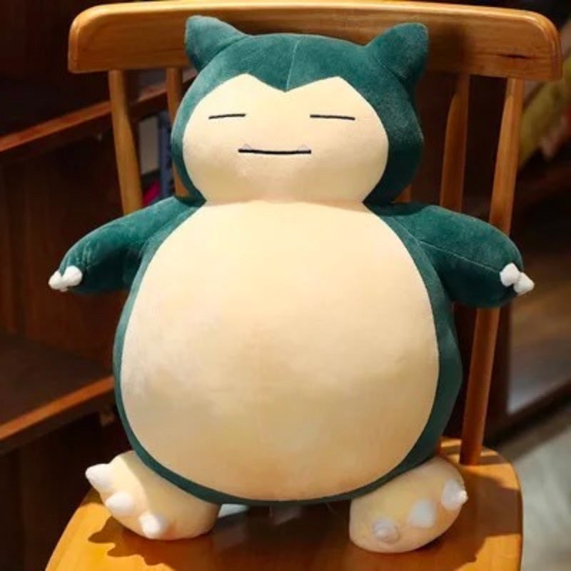 	
big snorlax plush