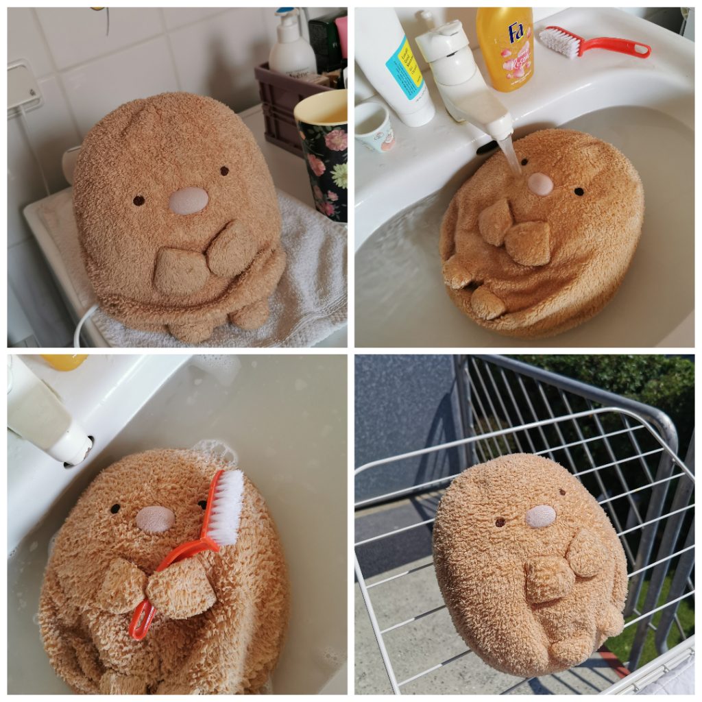 	
how to wash stuffed animals
